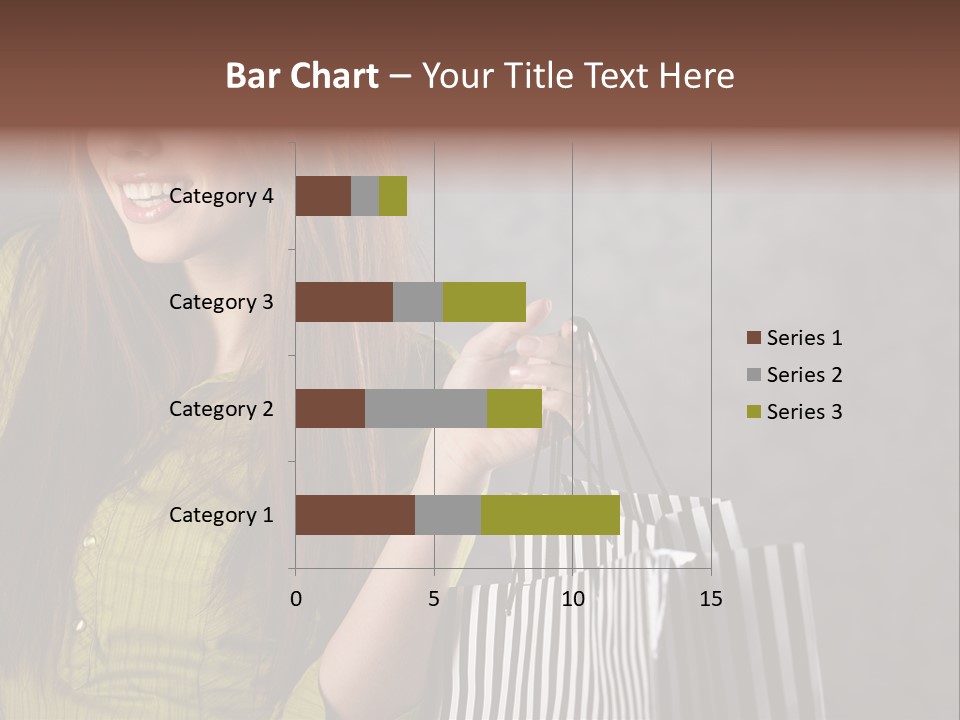 Beauty Cheerful Female PowerPoint Template