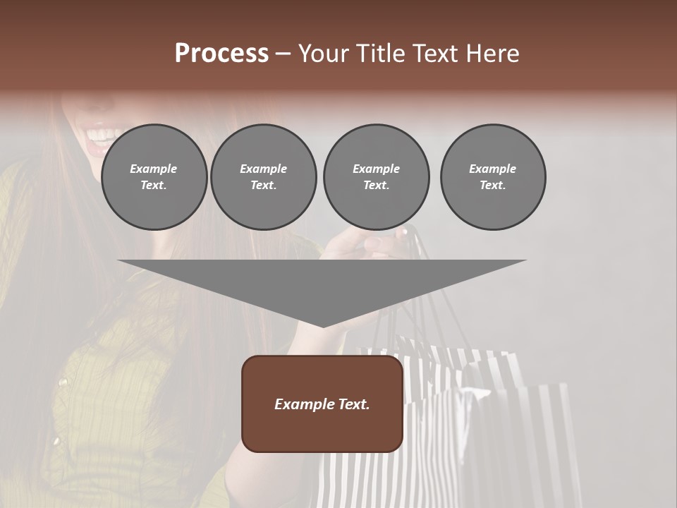 Beauty Cheerful Female PowerPoint Template