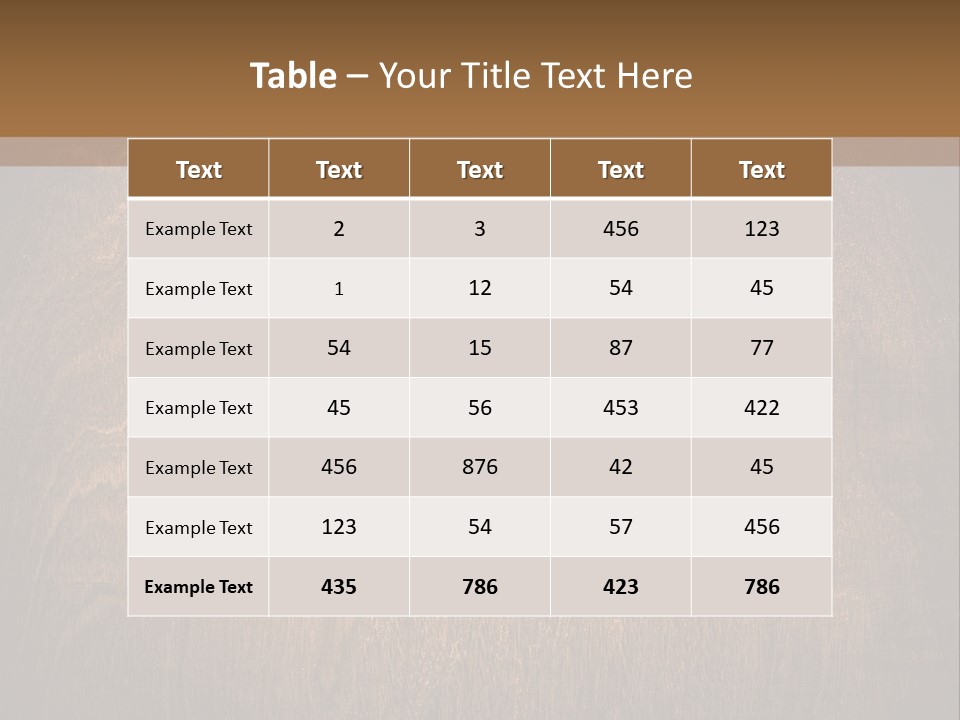 Background Wood PowerPoint Template