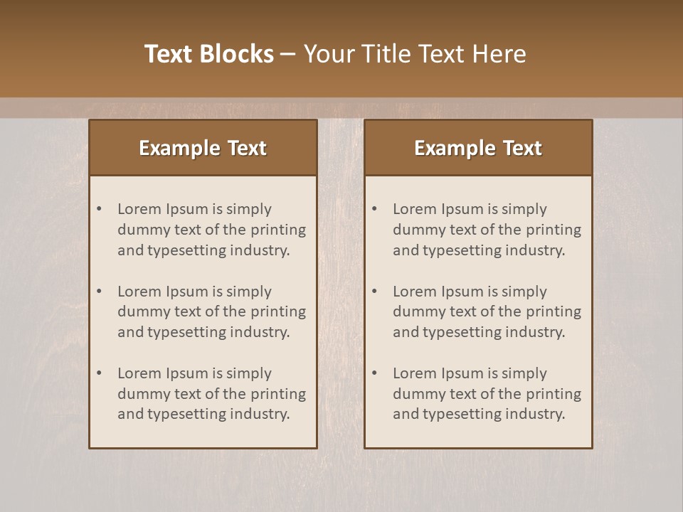Background Wood PowerPoint Template