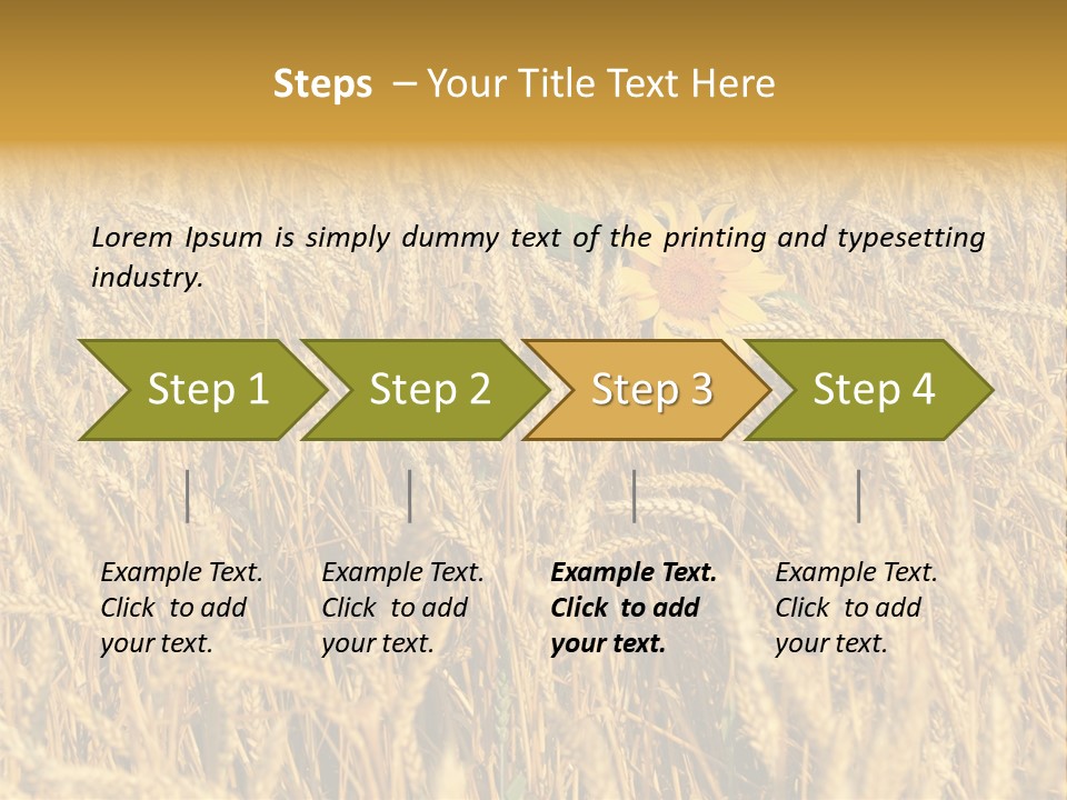 Beauty Vertical Vibrant PowerPoint Template