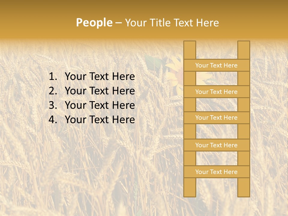 Beauty Vertical Vibrant PowerPoint Template
