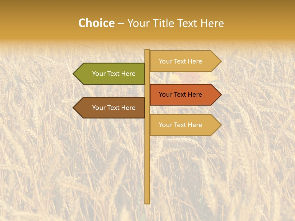 Beauty Vertical Vibrant PowerPoint Template