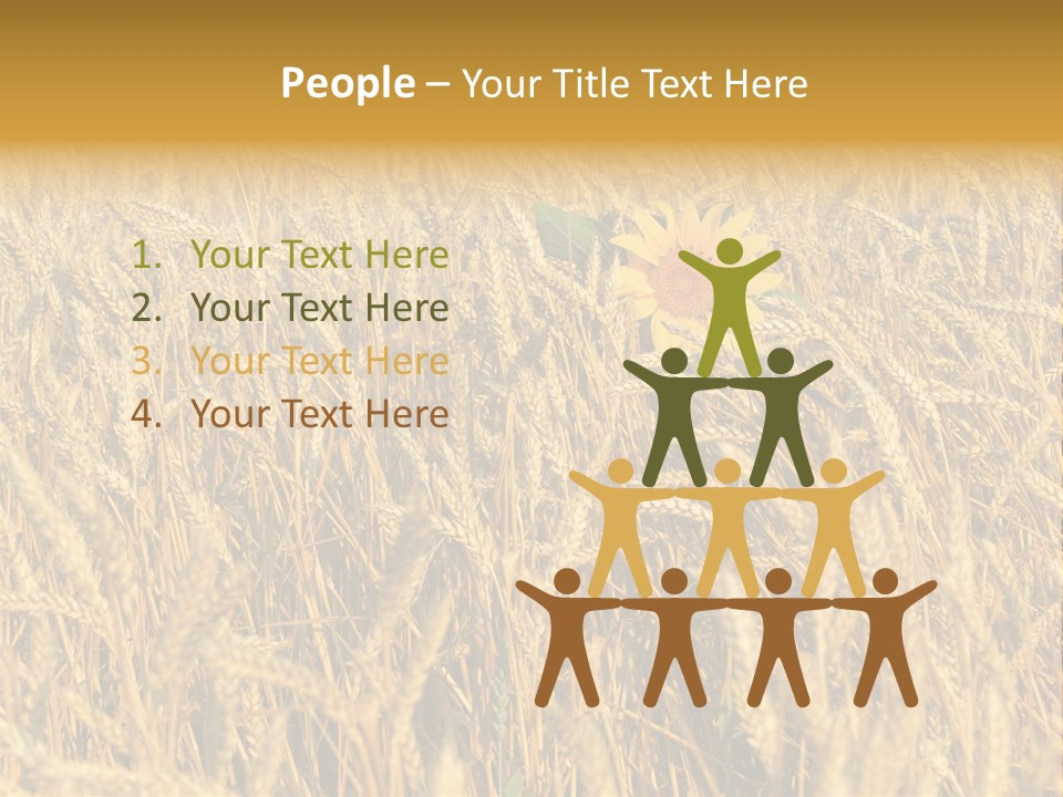 Beauty Vertical Vibrant PowerPoint Template