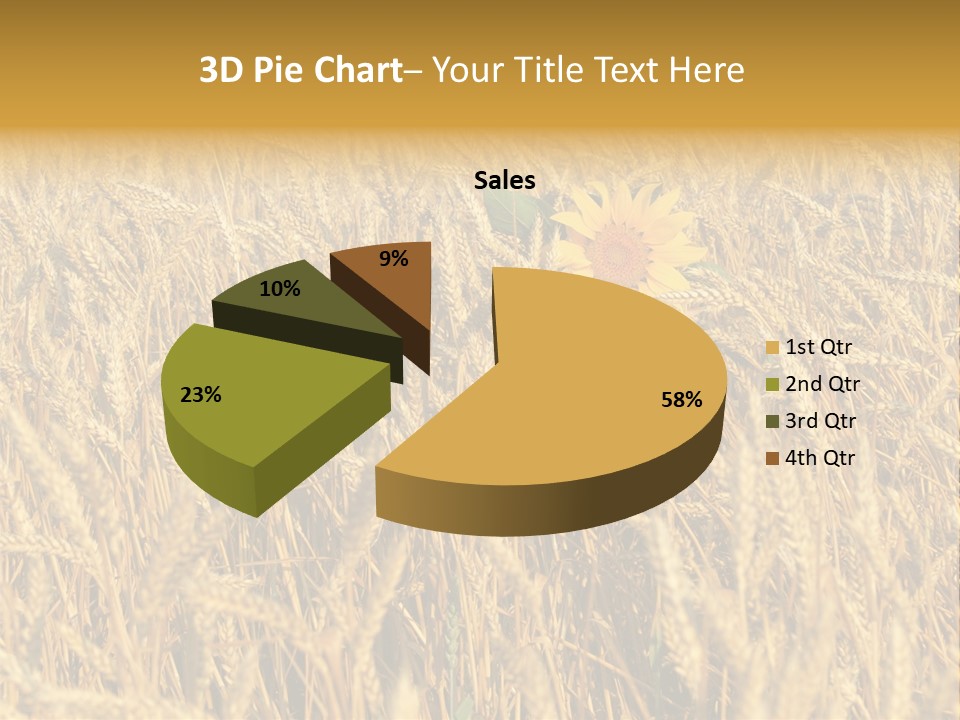 Beauty Vertical Vibrant PowerPoint Template