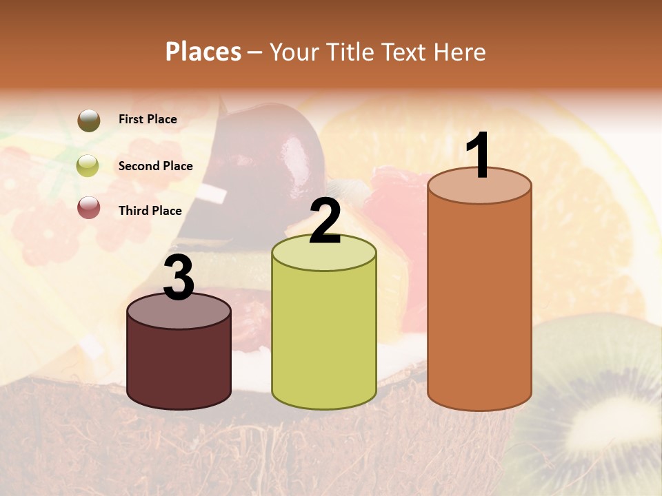 Vitamin Lunch Fruity PowerPoint Template