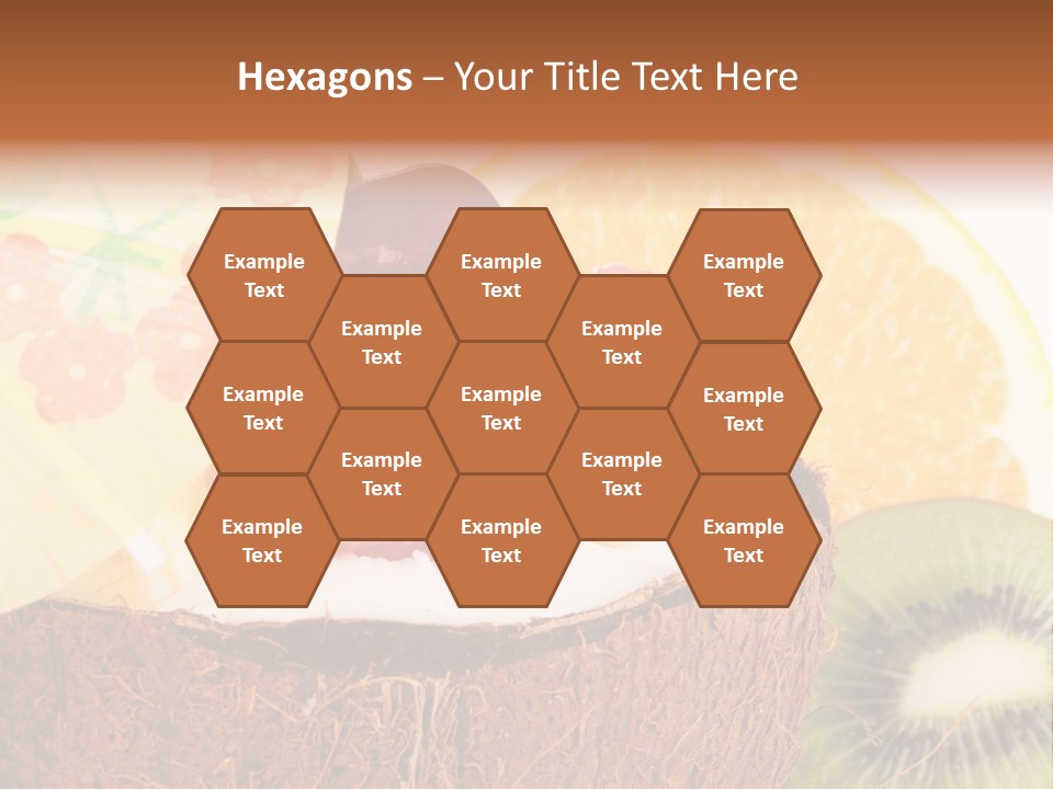 Vitamin Lunch Fruity PowerPoint Template