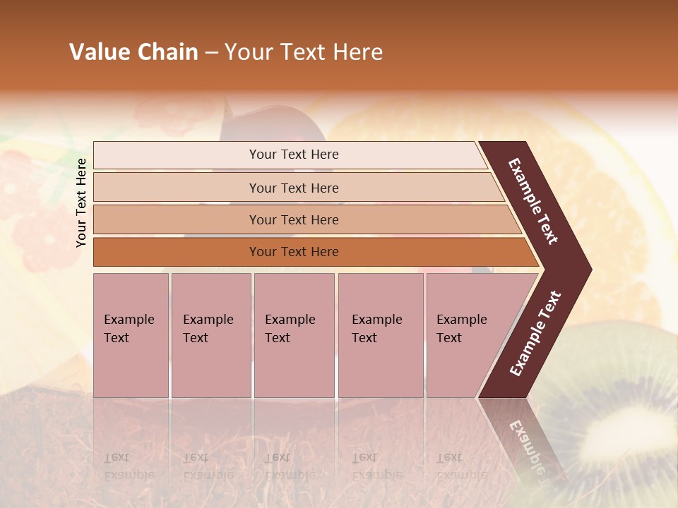 Vitamin Lunch Fruity PowerPoint Template