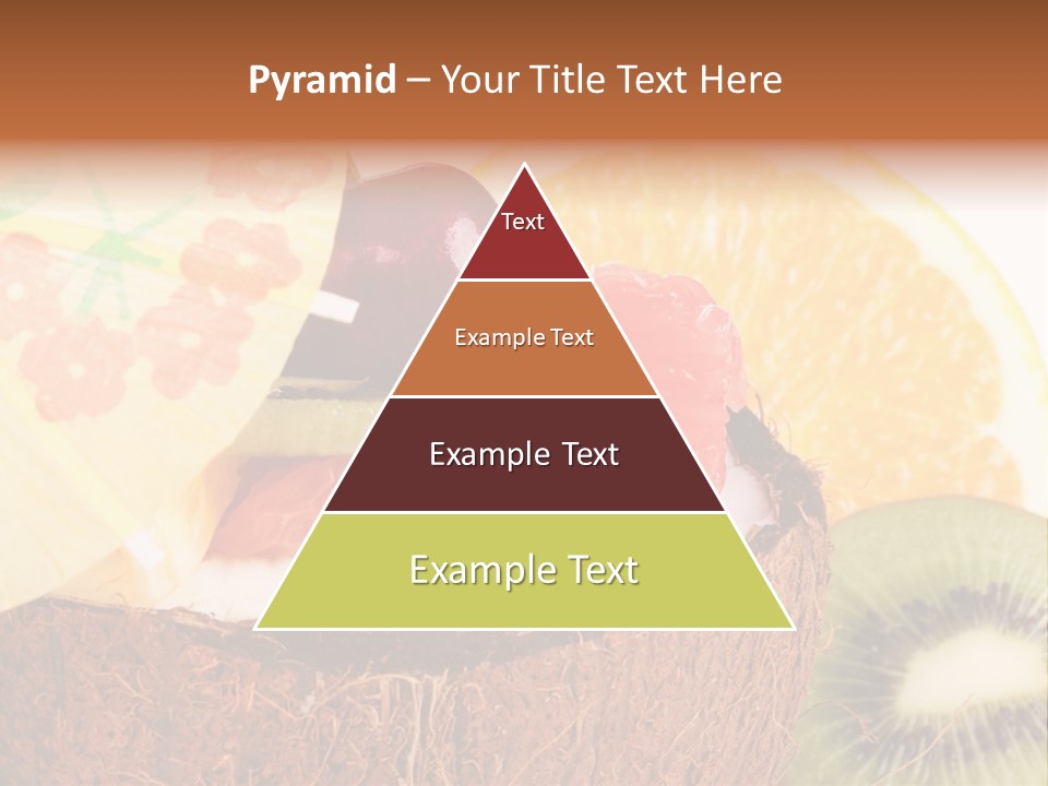 Vitamin Lunch Fruity PowerPoint Template