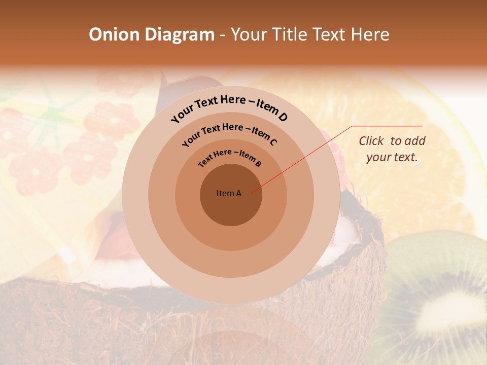 Vitamin Lunch Fruity PowerPoint Template
