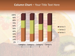 Vitamin Lunch Fruity PowerPoint Template