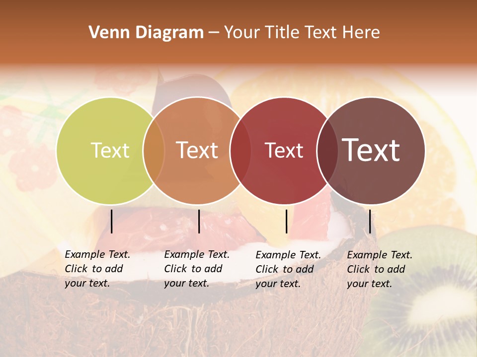 Vitamin Lunch Fruity PowerPoint Template