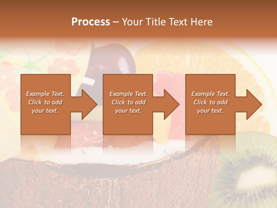 Vitamin Lunch Fruity PowerPoint Template