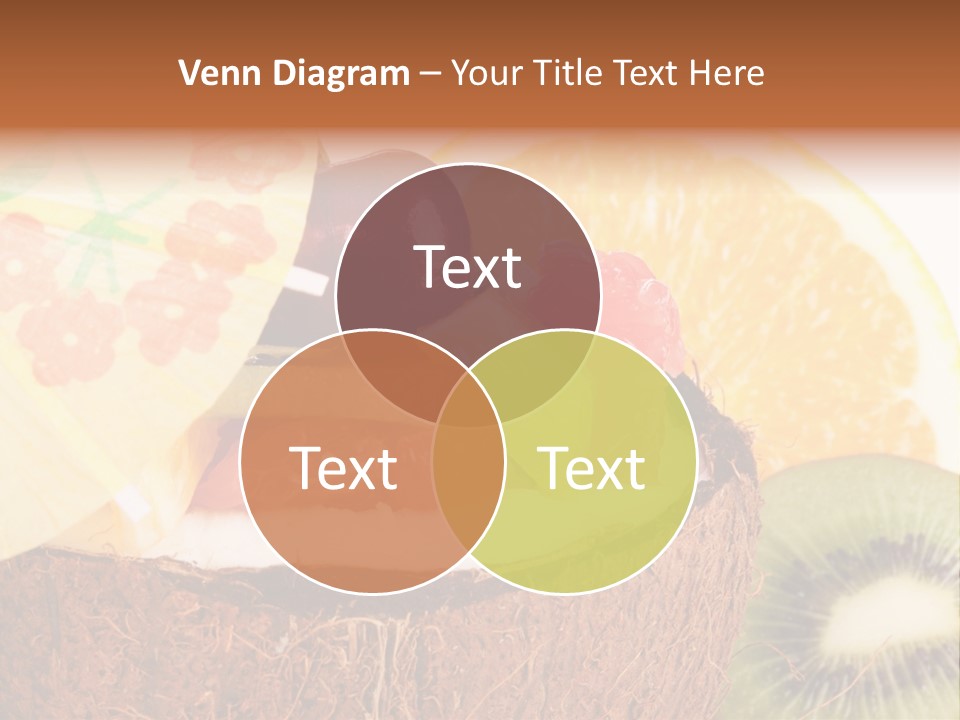Vitamin Lunch Fruity PowerPoint Template