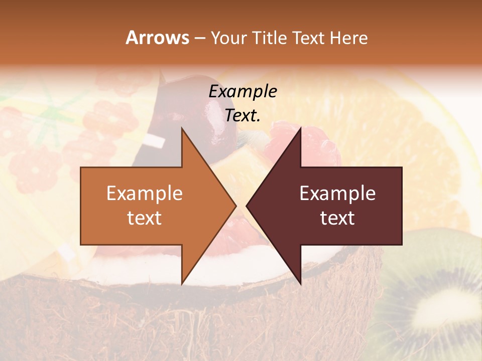 Vitamin Lunch Fruity PowerPoint Template