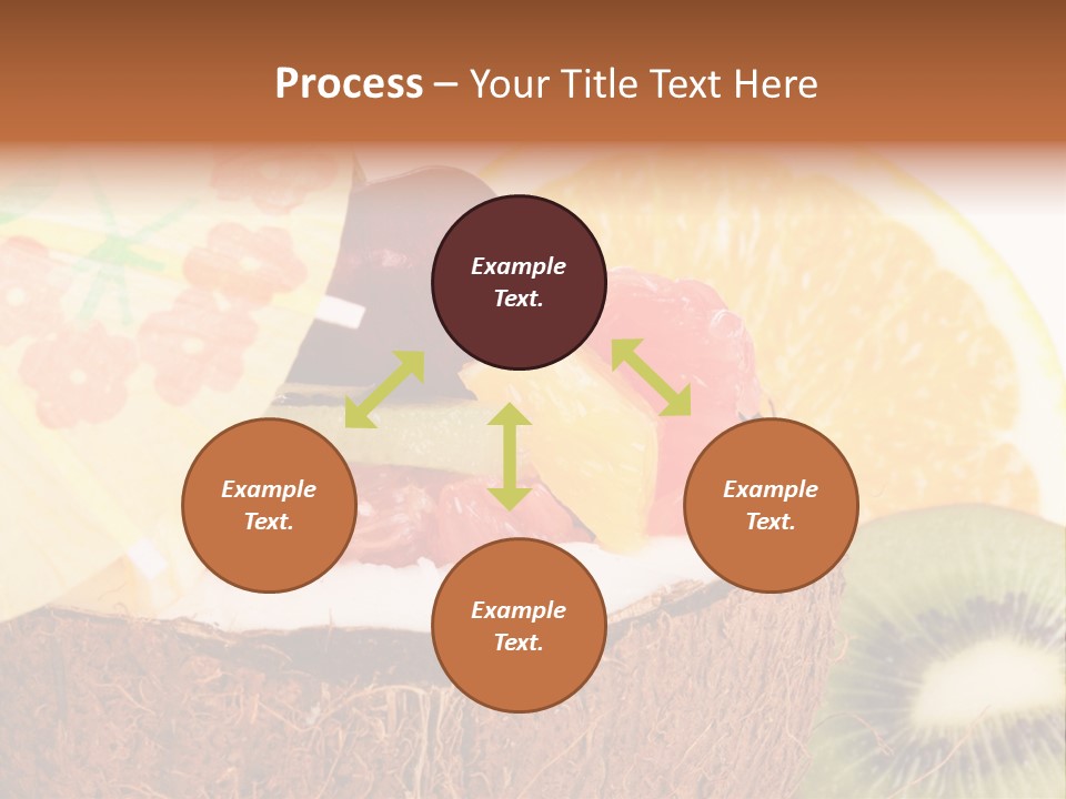 Vitamin Lunch Fruity PowerPoint Template