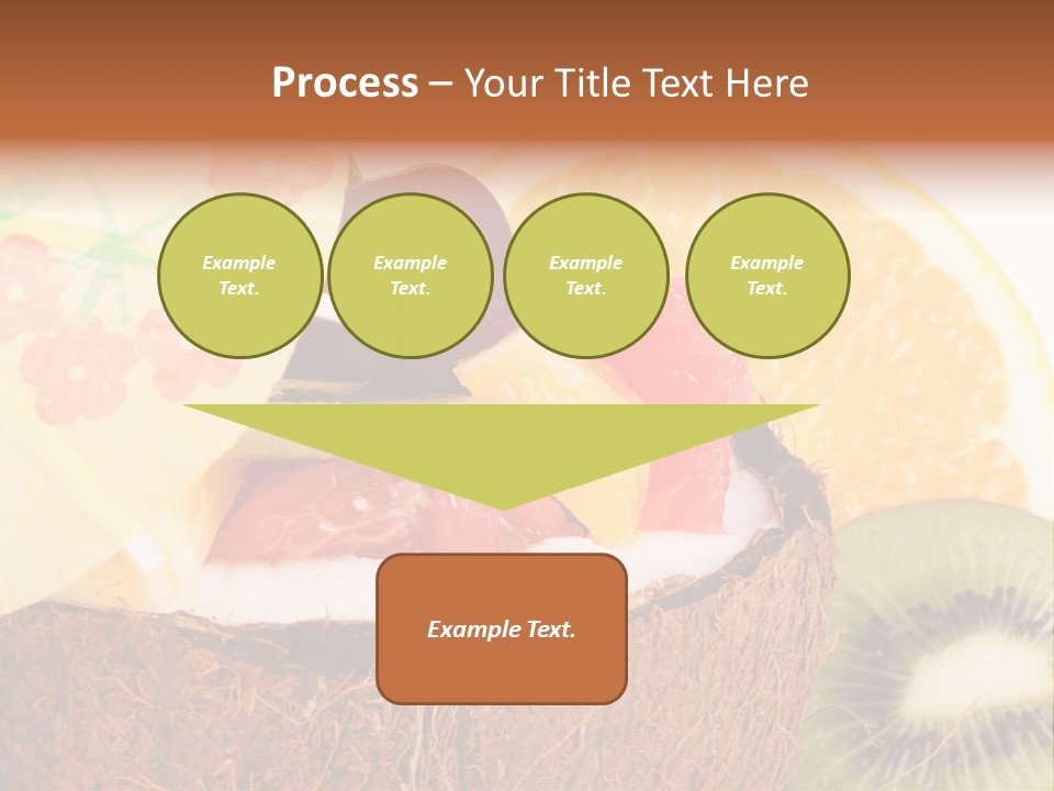 Vitamin Lunch Fruity PowerPoint Template