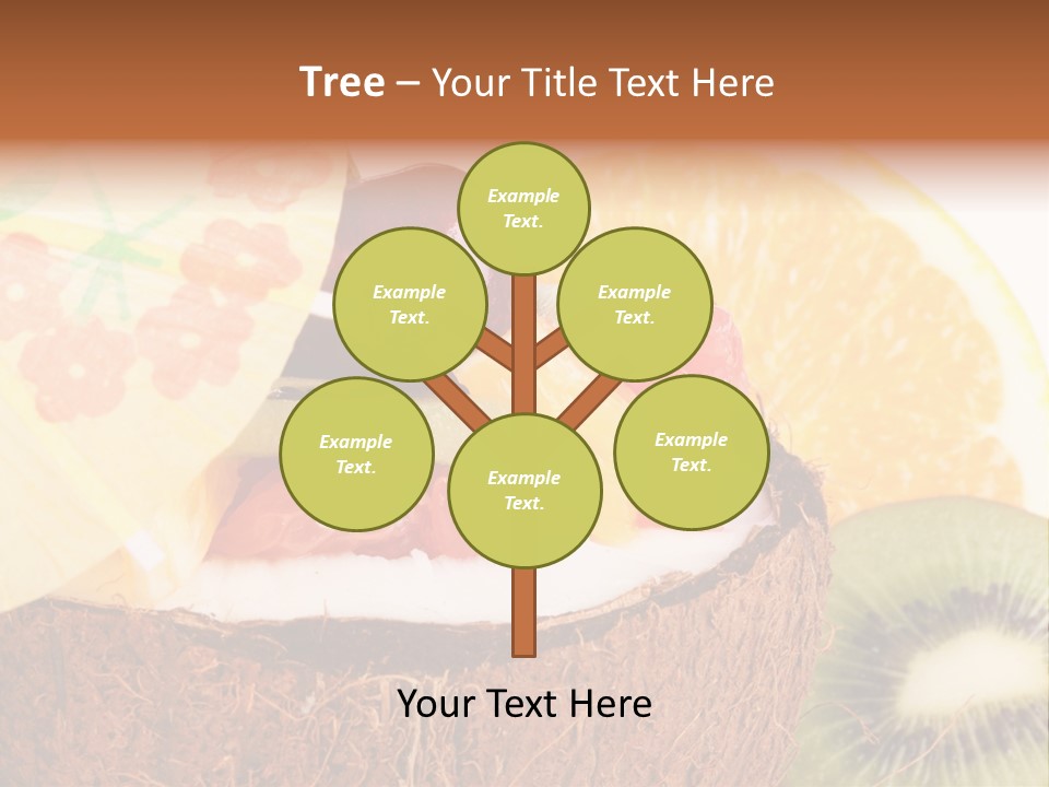 Vitamin Lunch Fruity PowerPoint Template