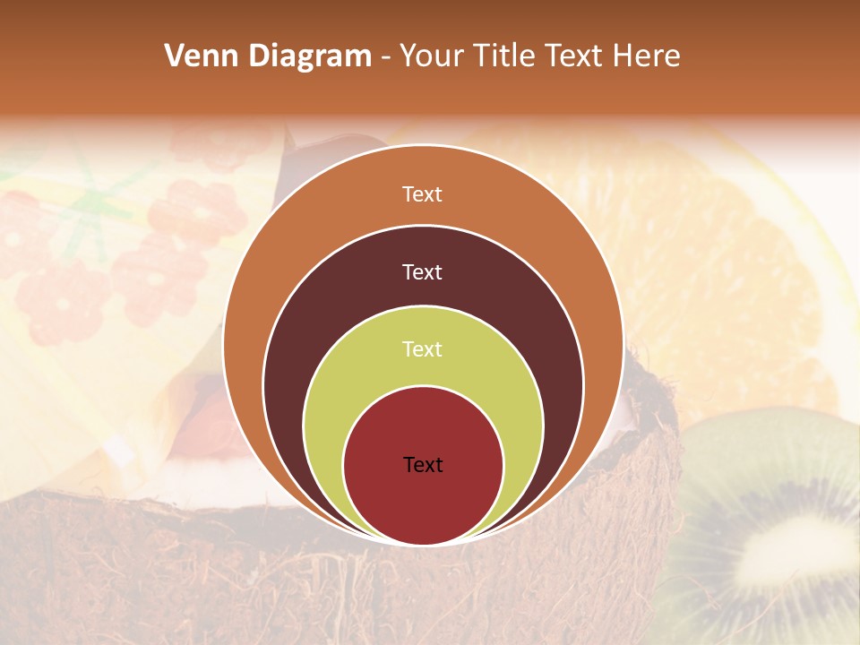 Vitamin Lunch Fruity PowerPoint Template