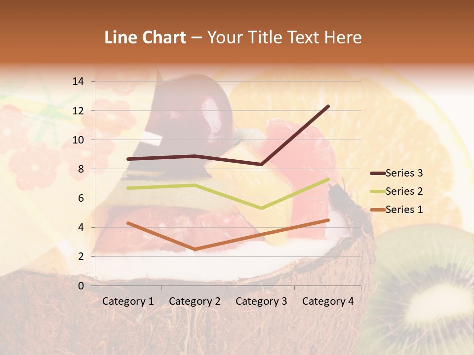 Vitamin Lunch Fruity PowerPoint Template