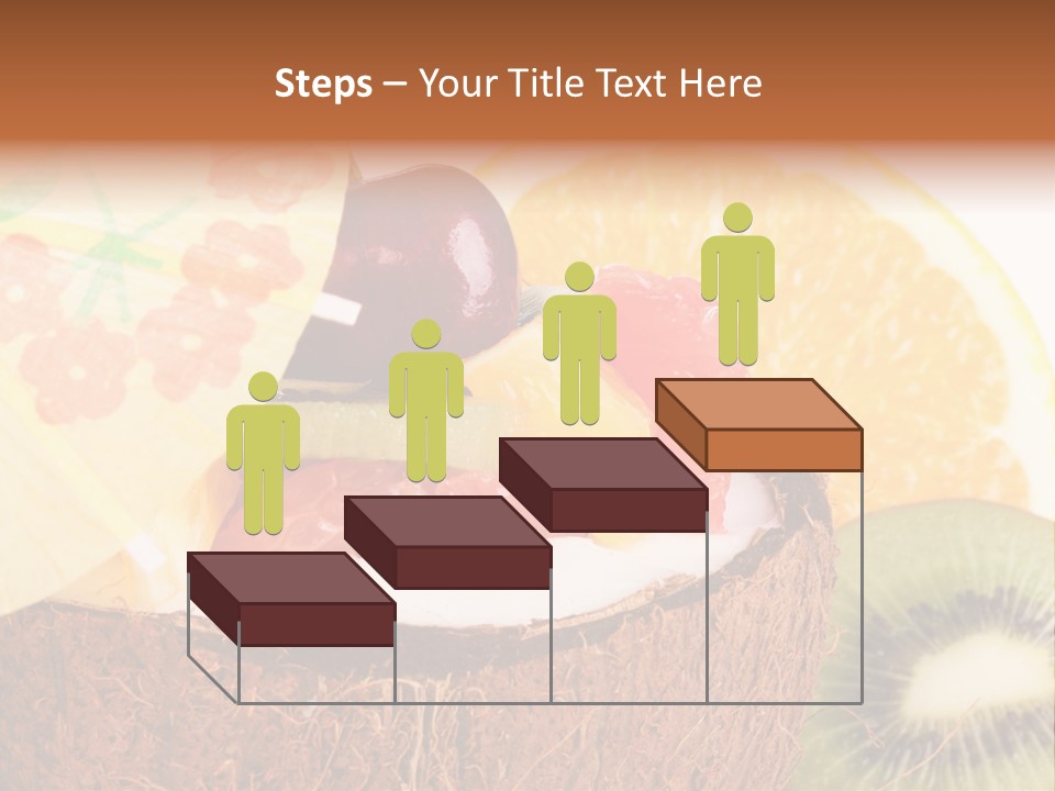 Vitamin Lunch Fruity PowerPoint Template