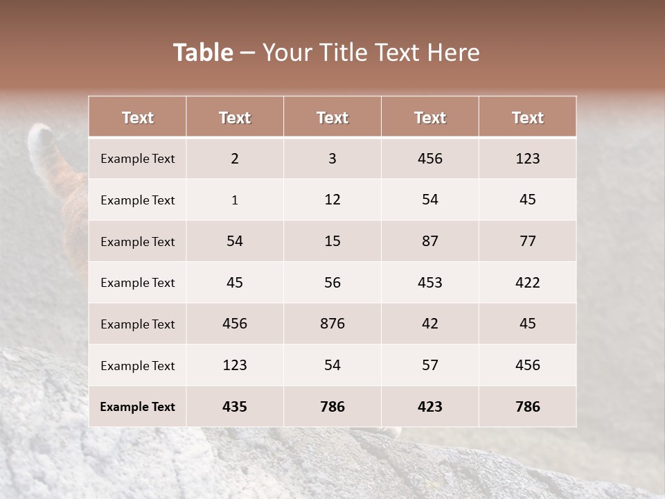 Rode Lynx PowerPoint Template