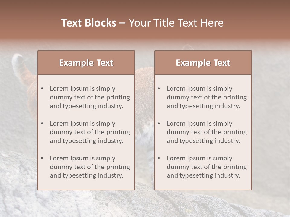 Rode Lynx PowerPoint Template