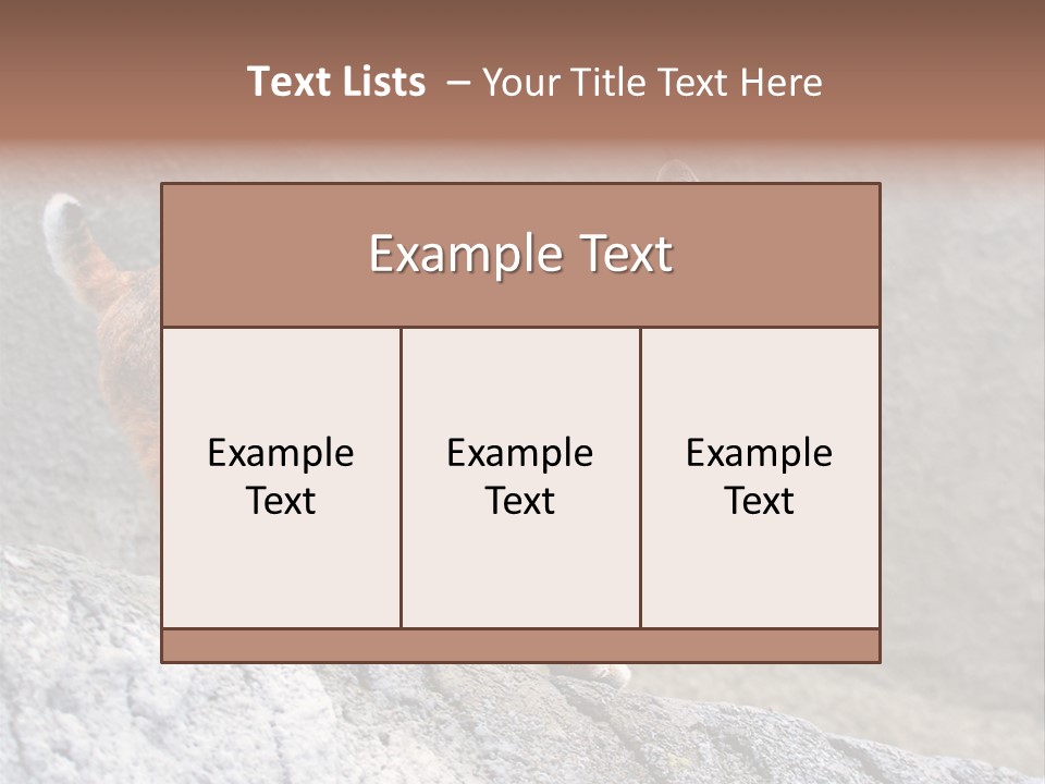 Rode Lynx PowerPoint Template