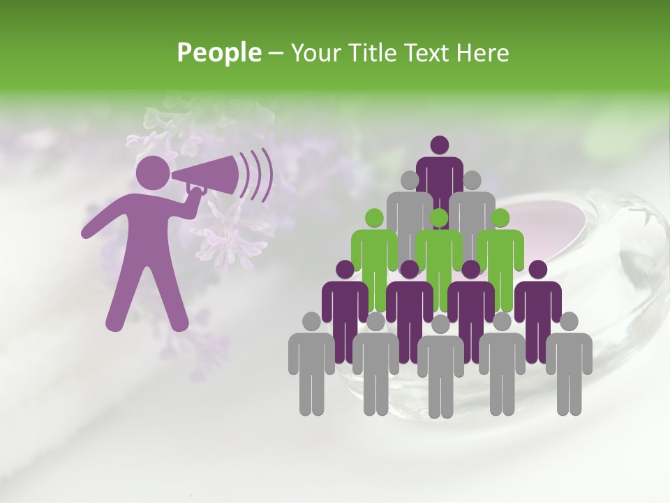 Purple Background Wallpaper Hd PowerPoint Template