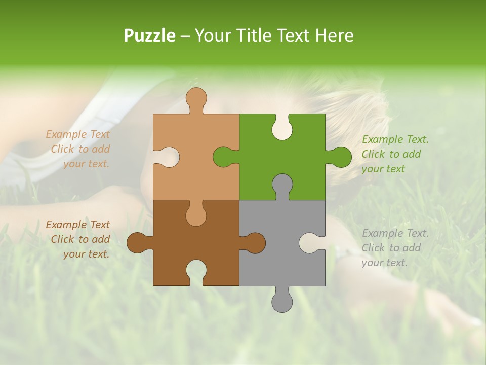 Nachhaltig Wohnen PowerPoint Template