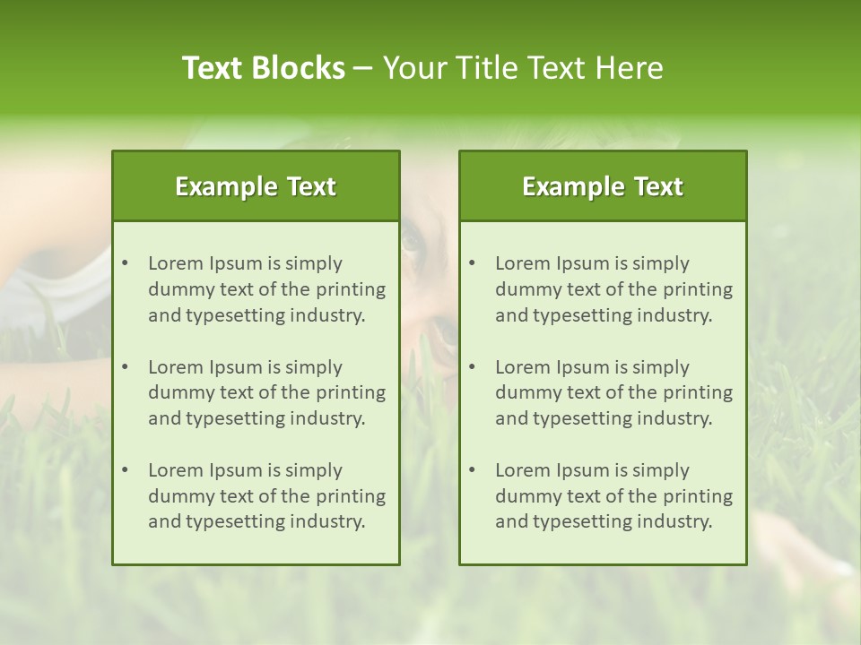 Nachhaltig Wohnen PowerPoint Template