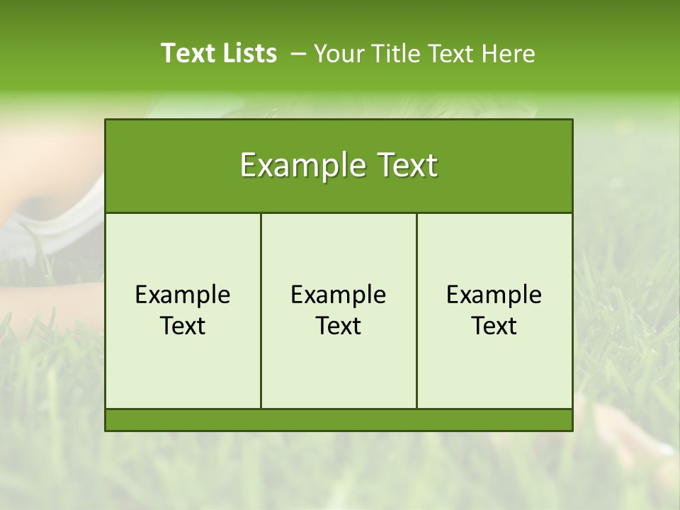 Nachhaltig Wohnen PowerPoint Template