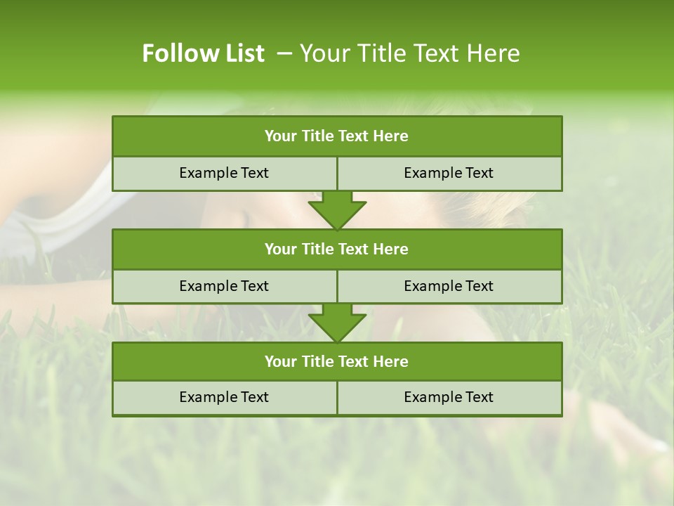 Nachhaltig Wohnen PowerPoint Template
