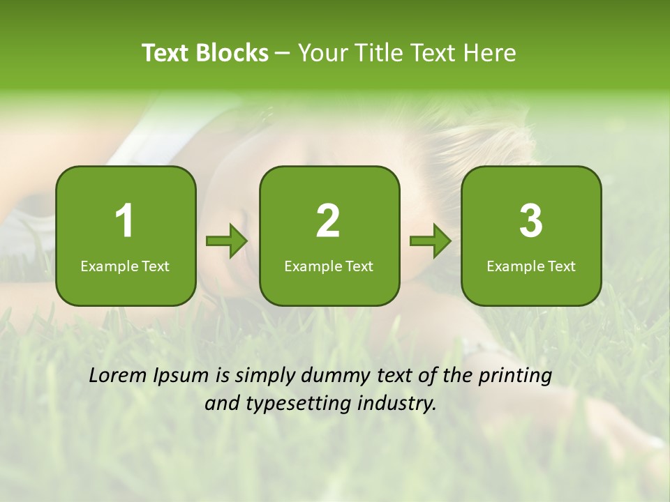 Nachhaltig Wohnen PowerPoint Template