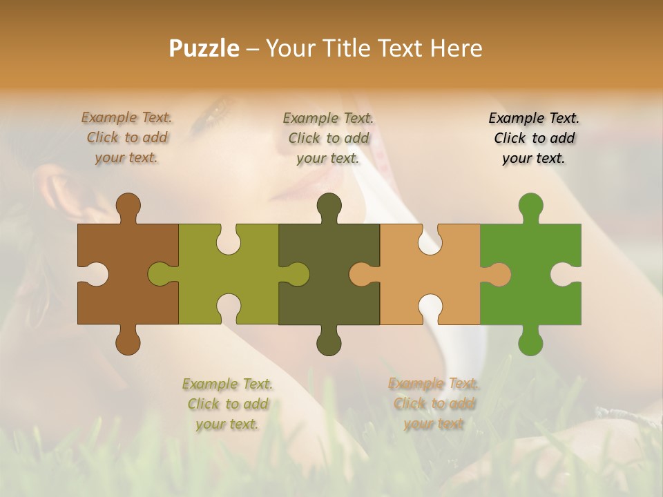 Meadow Person People PowerPoint Template