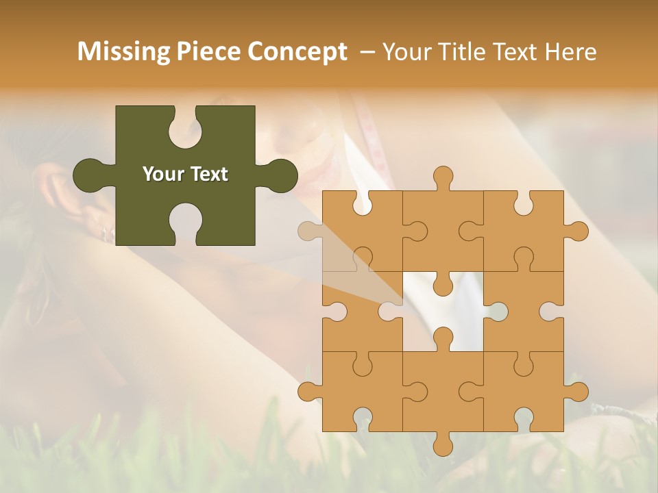 Meadow Person People PowerPoint Template