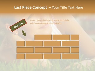 Meadow Person People PowerPoint Template