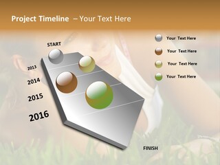 Meadow Person People PowerPoint Template