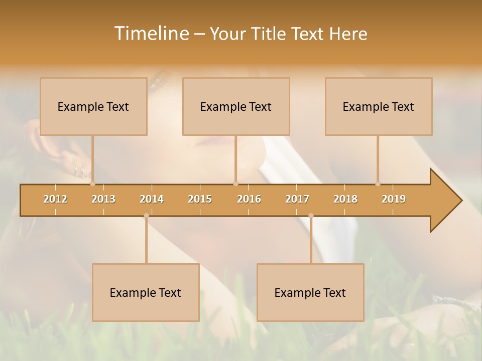 Meadow Person People PowerPoint Template