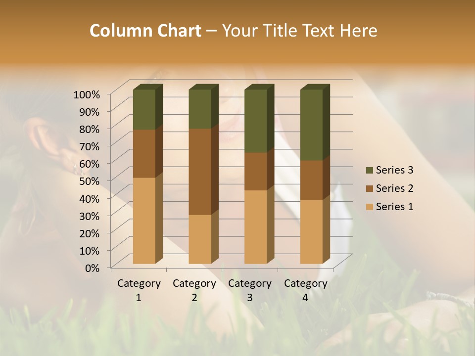 Meadow Person People PowerPoint Template