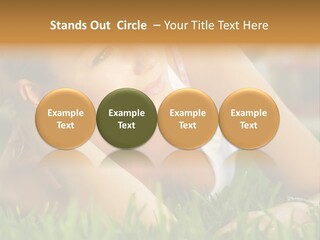 Meadow Person People PowerPoint Template