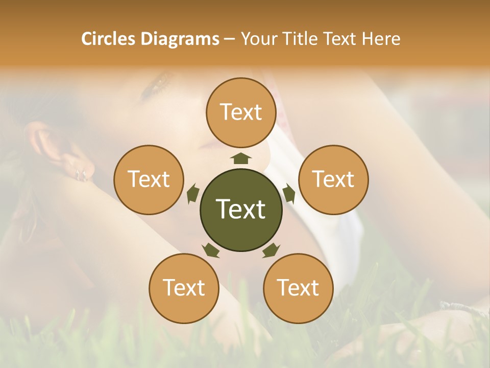 Meadow Person People PowerPoint Template