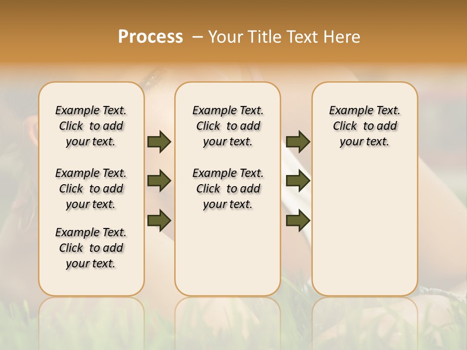 Meadow Person People PowerPoint Template