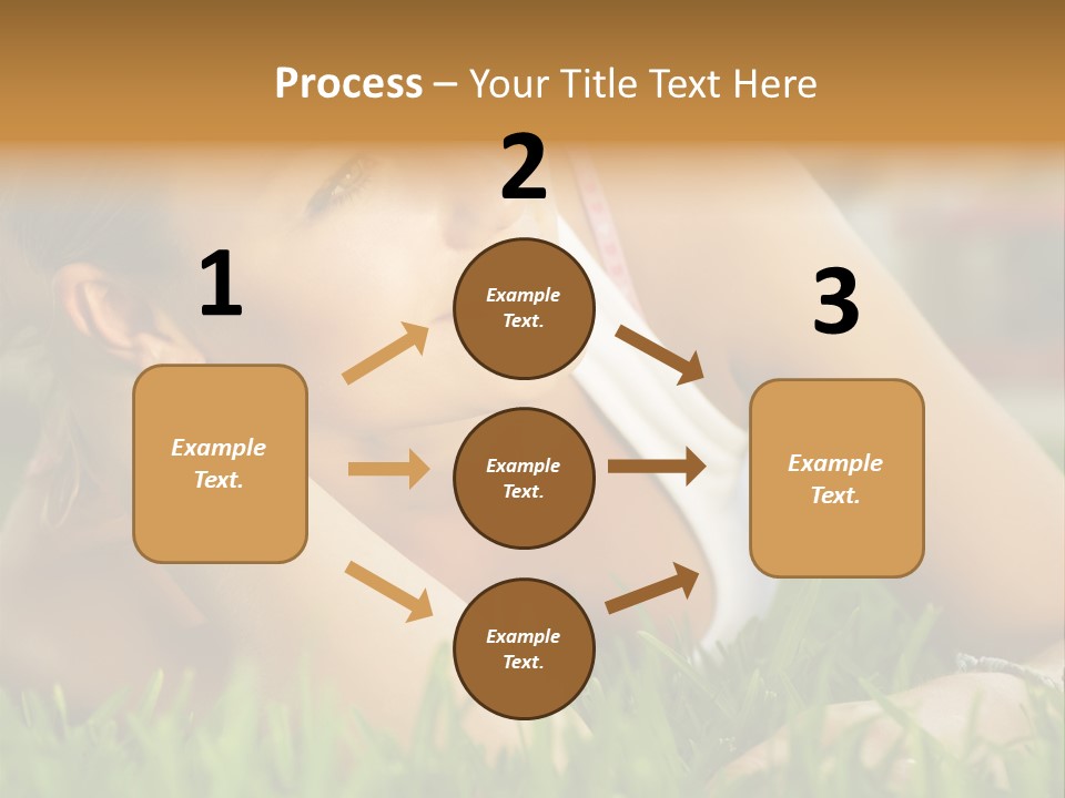 Meadow Person People PowerPoint Template