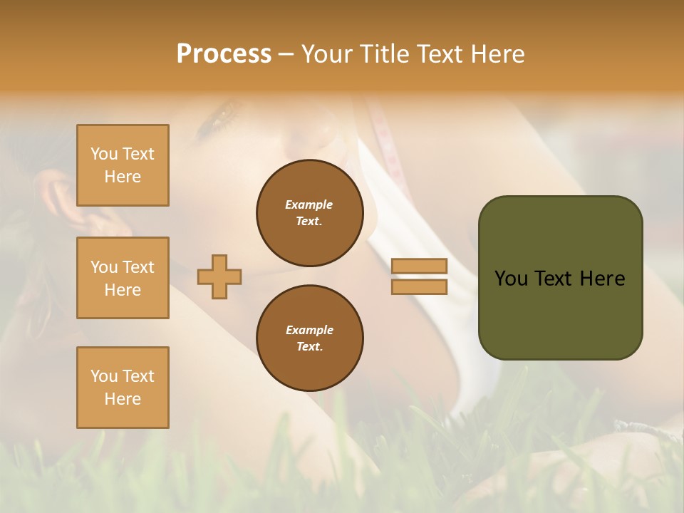 Meadow Person People PowerPoint Template