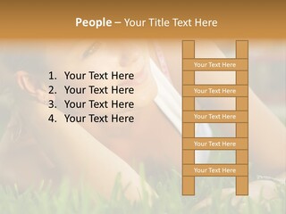 Meadow Person People PowerPoint Template