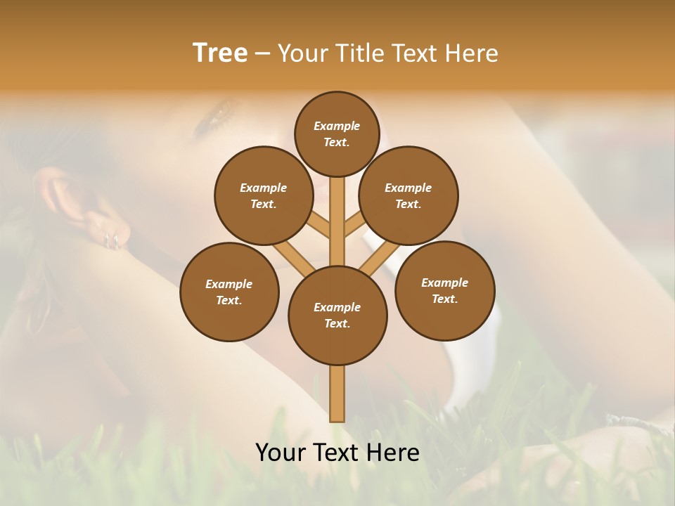 Meadow Person People PowerPoint Template