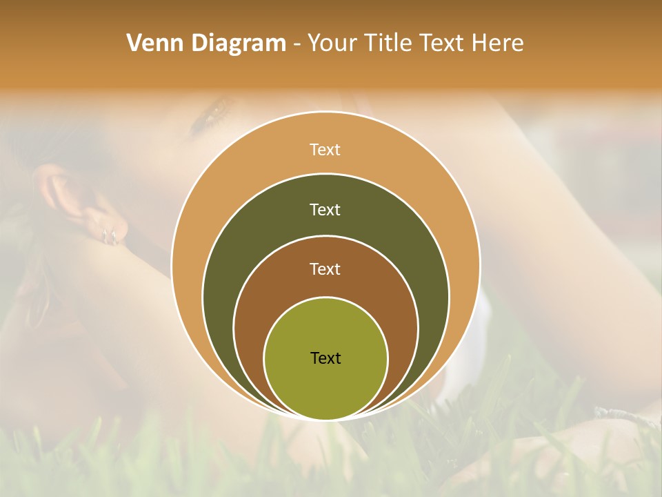 Meadow Person People PowerPoint Template