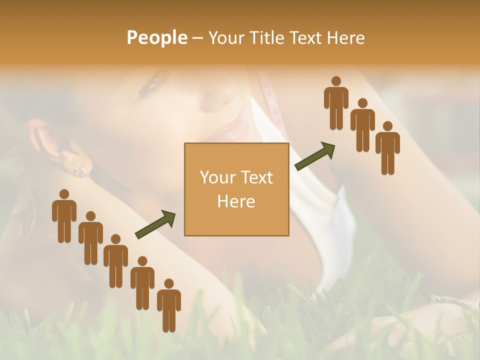 Meadow Person People PowerPoint Template