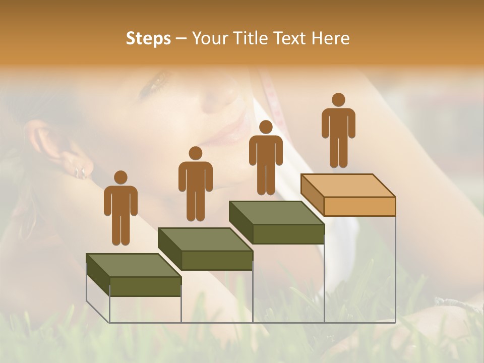 Meadow Person People PowerPoint Template